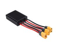 Bewinner Adaptador de Módulo Paralelo de Batería Doble, Interfaz XT60 de Material Premium para Baterías de Bicicleta Eléctrica de 20-80V, Aleación de Aluminio (30A)