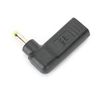 Bewinner Adaptador de PD a CC, PD a DC4.0 X 1.7 Tipo C Hembra a Computadora Portátil Conector de Alimentación Adaptador de Carga Rápida PD para Computadoras Portátiles Adaptador de