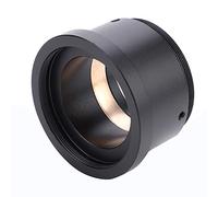 Bewinner Adaptador de Pista de telescopio de astronomía M42X0.75 a 1.25 Pulgadas, Anillo de compresión de aleación de Aluminio con roscas de Tubo de telescopio estándar de 1.25 Pulgadas, Negro