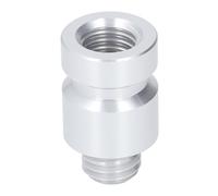 Bewinner Adaptador de Poste de Prisma, Rosca de 5/8"-11 de 30 Mm de Longitud, Adaptador de Liberación Rápida RTK para Estación Total, Topografía, Trípodes y Prismas - Aluminio, Compacto, Liviano