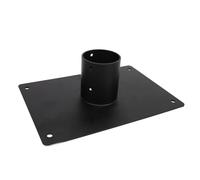 Bewinner Adaptador de Tubo V3 para Poste de Mástil de Antena y Satélite Gen 3, Kit de Montaje de Acero Inoxidable para Postes de 2,4", Adaptador Plano de Alto Rendimiento