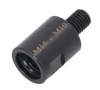 Bewinner Adaptador Hembra a Macho de Amoladora Angular, Convertidor de Acero CVR M14 a M10 para Brocas, Discos de Corte y Accesorios, Paquete de 2 (M14 a M10)