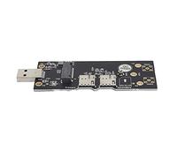 Bewinner Adaptador M.2 a USB 3.0 para Módulo NGFF Key B, Elevador WWAN 5G/4G/3G/2G con Ranuras para Tarjetas SIM Duales, Plug and Play para Pruebas de Escritorio y Portátil