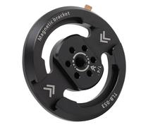 Bewinner Adaptador Magnético de Montaje en Trípode para Teléfono, Soporte en Forma de Círculo de Rosca de 1/4 Pulgadas con Diseño Magnético Fuerte y Ajuste de 360° para Teléfonos Inteligentes