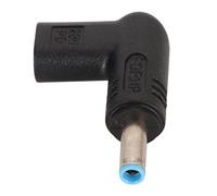 Bewinner Adaptador USB C a CC Ángulo de 90 Grados, Cable Disparador Emulador PD Compatible con Carga Rápida de 18-100 W para Computadora Portátil, Monitor, Mini PC, Enrutador