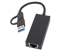 Bewinner Adaptador USB C A Ethernet de 2,5 Gbps, Convertidor USB A, Adaptador de Red RJ45 con Indicador LED, LAN de Alta Velocidad para Computadoras Portátiles, Tabletas