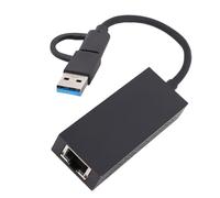 Bewinner Adaptador USB C a Ethernet, Plug and Play, Convertidor de Red USB a RJ45 de 2500 Mbps con Indicador LED, Compatible con 7 8 10