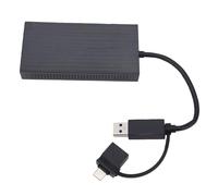 Bewinner Adaptador USB C a HDMI Dual, USB 3.0 a HDMI Splitter Tarjeta de Video Externa para Computadora Portátil de Escritorio, Adaptador Multimonitor Compatible con 4K 30 Hz, Pantalla