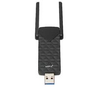 Bewinner Adaptador WiFi 6 para PC, AX1800M USB3.0 Dual Band Wireless WiFi Dongle, 5Ghz/2.4Ghz Adaptador de Red de Antena de Alta Ganancia de Alta Velocidad para 11/10/7