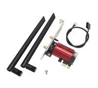 Bewinner Adaptador WiFi Inalámbrico para PC de Escritorio, Tarjeta de Red PCIE de 433 Mbps con Bluetooth 4.2, Adaptador WiFi de CA de Doble Banda 2.4G/5G para 10/8/7