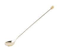 Bewinner Agitador de Cóctel con Cuchara de Barra de Acero Inoxidable, Cuchara Mezcladora de 12 Pulgadas de Largo con Agarre Cómodo, Duradera y Fácil de Limpiar, Perfecta para Coctelera, Fiesta en