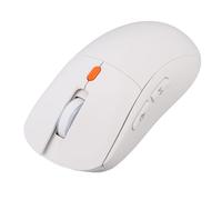 Bewinner AI Mouse, 6 Teclas de Mouse Inteligente Inalámbrico con Transcripción de Transcripción de Entrada de Voz Bluetooth Recargable Ergonómico para Laptop de Escritorio (White)