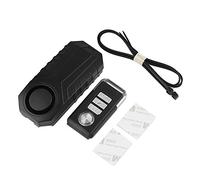Bewinner Alarma de Bloqueo Antirrobo de Bicicleta- Función de Impermeable y Sos,Sensor de Desplazamiento Tridimensional Incorporado Desempeña,113dB -Candado de Seguridad para Bicicleta y Moto