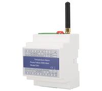 Bewinner Alarma de Temperatura gsm de Control Remoto Inalámbrico Inteligente Monitor de Alerta SMS para Invernadero Doméstico, Sensor de Humedad con Salida de Llamada y relé, CC 9-24 V