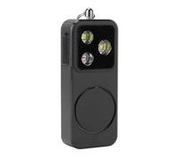 Bewinner Alarma Personal para Defensa Personal, 4 Modos de Iluminación, Sirena Fuerte, Luz Estroboscópica y Llavero, Juego de Llavero de Seguridad Recargable para Mujeres (BLACK)
