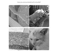 Bewinner Alfombrilla Rascadora para Gatos Resistente Al Desgaste, Tablero Rascador para Gatos Colgante con Gran Espacio para Mascotas, Almohadilla para Rascar con Forma Encantadora (Manzana Verde)