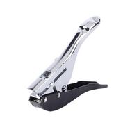 Bewinner Alicate Perforador de 8 Mm con Posicionamiento Preciso, Mini Perforador Portátil Antideslizante para Papel, Tiras de Sellado, Película Dura, PVC Fino - Construcción de Acero, Baja Presión