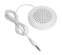 Bewinner Almohada con Altavoz para Dormir |Cable de 3,5 Mm, Diseño Ultrafino, Sonido Suave HD, Compatible con Teléfono, MP3 y Reproductor de CD