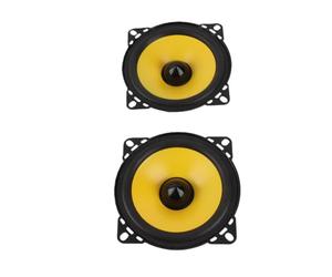 Bewinner Altavoces Coaxiales para Coche de 4 Pulgadas, 300 W, 2 Vías, de Altavoces de Componentes de Rango Completo de 2 Piezas con Sensibilidad de 92 DB para Actualización de Audio Estéreo del Coche