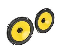 Bewinner Altavoces para Puerta de Coche de 600 W, 6 Pulgadas, Juego de Altavoces Estéreo Coaxiales de Graves Agudos para Vehículos de Camión, de Audio de Alta Potencia de 2 Piezas con Bobina Móvil que