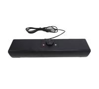 Bewinner Altavoz Bluetooth 5.0 para Ordenador, Barra de Sonido Estéreo HiFi para Escritorio con Iluminación RGB Dinámica, Control de Volumen Giratorio, Alimentación USB, 2.0 Canales, para