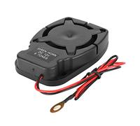Bewinner Altavoz de Alarma para Automóvil DC12V, Bocina Antirrobo de 6 Sonidos de 110 DB, Sirena del de Seguridad del Vehículo con ABS Resistente a Altas Temperaturas, para Automóviles y Camiones