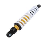 Bewinner Amortiguador de Alta Resistencia para Motocicleta, Distancia del Orificio de 400 Mm, Resorte de 10 Mm de Diámetro, Amortiguación Ajustable, Se Adapta a ATV UTV Quad Dirt Bike Go Kart Scooter
