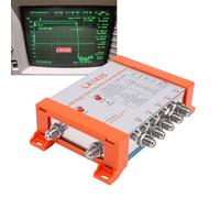 Bewinner Amplificador de Distribución de Alta Ganancia de 35 DB, Amplificador de Señal de Antena de 4 Vías con Filtro 5G LTE para Múltiples Televisores, Admite Rango de 47-694 MHz en (Enchufe de la