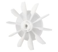 Bewinner Aspa de Ventilador de Compresor de Aire Pequeño, Diámetro Exterior de 135 Mm, Eje de 14 Mm, Aspa de Ventilador de Motor en Línea Directa, de Enfriamiento de Plástico Resistente de bajo