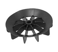 Bewinner Aspa de Ventilador de Compresor de Aire Pequeño, Eje de 14 Mm, Diámetro Exterior de 150 Mm, Ventilador de Motor Directo de Tipo Bola Duradero, Accesorios de Compresor de Aire de Plástico