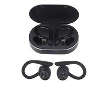 Bewinner Auricular Bluetooth con Cancelación de Ruido Auriculares Inalámbricos - BT 5.4 Auriculares Estéreo con Gancho para la Oreja con Micrófono Impermeable para Deportes Correr Conducir Viajes