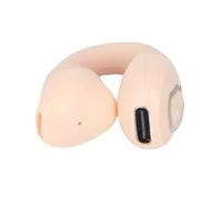 Bewinner Auricular Bluetooth V5.4 Auricular Inalámbrico de Anillo Abierto de un Lado Diseño Multifuncional de una Tecla para Llamadas Musicales, Clasificación IPX5 a Prueba de Lluvia (Color de Piel)