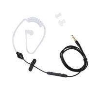 Bewinner Auricular de Tubo de Aire con Micrófono para iOS y - Auriculares de un Oído con Aislamiento de Ruido, Botón de Control de Llamada/música, Tubo Flexible para Conducir y Hacer Ejercicio