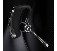 Bewinner Auriculares Bluetooth Inalámbricos con Gancho para La Oreja, Graves Profundos HiFi, Bluetooth 4.1 + EDR, Micrófono Incorporado para Llamadas Manos Libres, 8-10 Horas de Conversación, 120