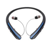 Bewinner Auriculares con Banda para el Cuello Bluetooth 5.3 |Tiempo de Reproducción 24 Horas, Cancelación de Ruido CVC 8.0, Resistencia Al Sudor IPX5, Conectividad de Dispositivo Dual (Blue)