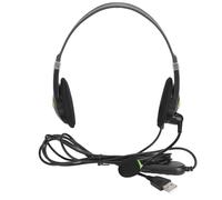 Bewinner Auriculares con Cable con Micrófono, Auriculares Supraaurales USB de 3,5 Mm para Oficina de Centro de Llamadas, Micrófono con Cancelación de Ruido, Livianos y Cómodos para PC, Computadora y