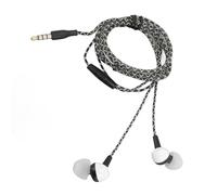 Bewinner Auriculares con Cable con Micrófono, Estéreo HD y Graves Profundos, Auriculares con Reducción de Ruido, Conector de 3,5 Mm para Teléfono Inteligente, Tableta, PC, Portátil, Reproductor MP3