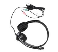 Bewinner Auriculares con Cable con Micrófono Giratorio de 120°, Auriculares Estéreo de Alta Fidelidad para Vídeos Musicales de Portátiles, Omnidireccionales con Micrófono de Enchufe de 3,5 Mm para