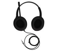 Bewinner Auriculares con Cable con Micrófono para PC, Computadora Portátil, Teléfono Celular - Auriculares Binaurales con Cancelación de Ruido de 3,5 Mm para Oficina, Centro de Llamadas y Servicio