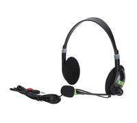 Bewinner Auriculares con Cable de Servicio Al Cliente con Micrófono con Cancelación de Ruido, Auriculares USB de 3,5 Mm para Computadora para Centro de Llamadas de Oficina, Micrófono Giratorio Plug