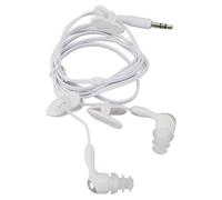 Bewinner Auriculares con Cable IP68 a Prueba de Agua de 3,5 Mm para Nadar, Surfear, Correr, Esquiar, Auriculares Sumergibles con de Sonido, Clips de Ajuste Seguro