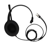 Bewinner Auriculares con Cable para PC y Computadora Portátil, Auriculares para Centro de Llamadas con Micrófono con Cancelación de Ruido, Monoaurales de 3,5 Mm, Cómodos y Plug-and-Play