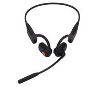 Bewinner Auriculares de Conducción ósea, Micrófono con Cancelación de Ruido AI, Inalámbricos Bluetooth 5.3, Resistente Al Agua IPX6, Peso Ligero de 29 G, Conexión Multipunto, Micrófono Ajustable de