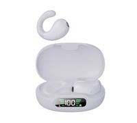 Bewinner Auriculares Inalámbricos Bluetooth 5.3 True Wireless Open Ear, Sonido Direccional Pulse DT3.0, Reducción de Ruido ENC, Sonido Panorámico 3D, Batería de Larga Duración de 50 Horas,
