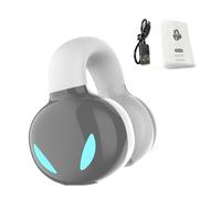 Bewinner Auriculares Inalámbricos BT a Prueba de Sudor con Control Táctil para Teléfonos Inteligentes TV, Batería de Larga Duración para un Uso Cómodo, IPX5 Auricular 8H Tiempo de Reproducción (Grey)
