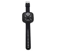 Bewinner Auriculares Inalámbricos con Control Remoto del Obturador de la Cámara Page Turner, Auriculares Bluetooth 5.4 con Correa de Reloj para Lectura de Libros Electrónicos, Videos (Black)