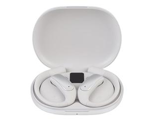 Bewinner Auriculares Inalámbricos de Traducción, Auriculares Bluetooth Multilingües Precisos para Comunicación Cara a Cara, Micrófono con Cancelación de Ruido, Paquete de 2 (Silver)