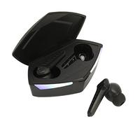 Bewinner Auriculares inalámbricos para videojuegos, BT 5.2 con cancelación de ruido, auriculares deportivos con micrófono, efectos de luz fría, auriculares con funda de carga para jugadores, teléfono