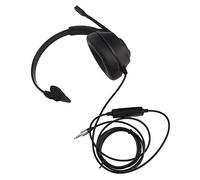 Bewinner Auriculares Monoaurales Profesionales con Cable de 3,5 Mm con Micrófono para Centros de Llamadas y Negocios, Reducción de Ruido ENC, Controles de Volumen y Silencio, Micrófono de Brazo