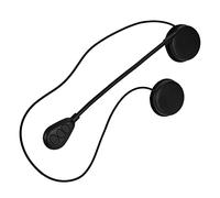 Bewinner Auriculares para Casco de Motocicleta, Auriculares Inalámbricos Bluetooth 5.0 con Micrófono, Comunicación Manos Libres Estéreo Resistente Al Agua para Cascos Deportivos y de Deportes